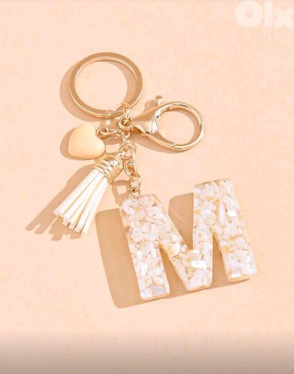 New Cute Heart Letter Keychain Gift For Teacher's Day (4 Colors) 6