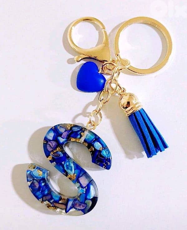 New Cute Heart Letter Keychain Gift For Teacher's Day (4 Colors) 9