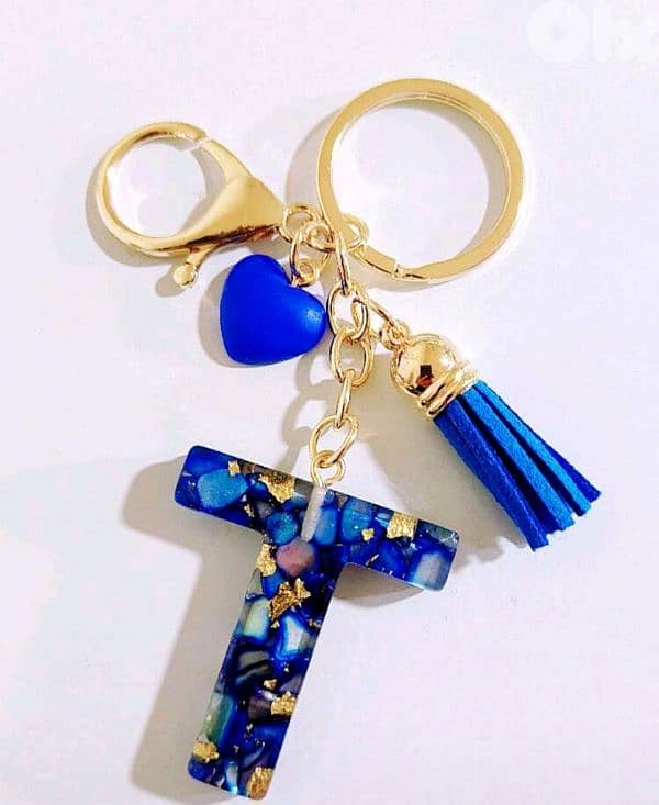 New Cute Heart Letter Keychain Gift For Teacher's Day (4 Colors) 10