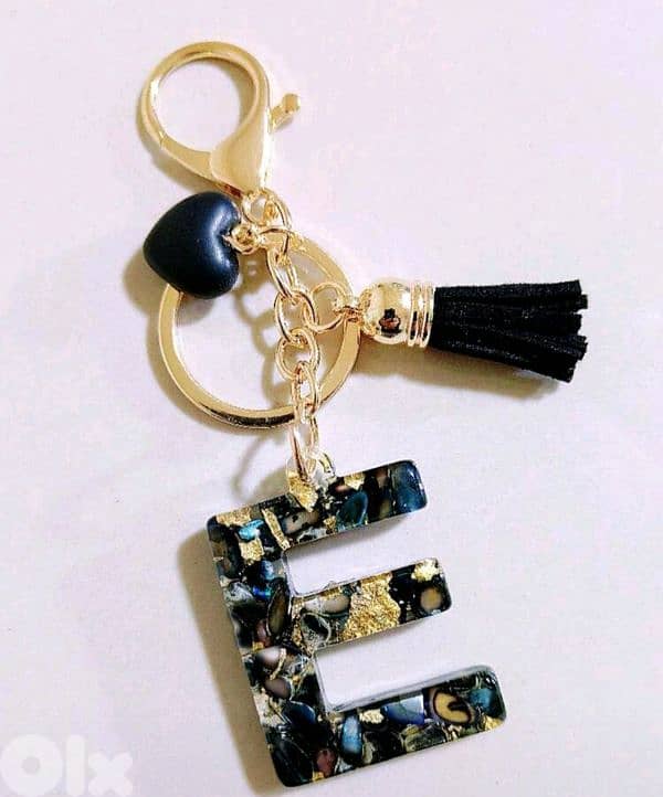New Cute Heart Letter Keychain Gift For Teacher's Day (4 Colors) 12
