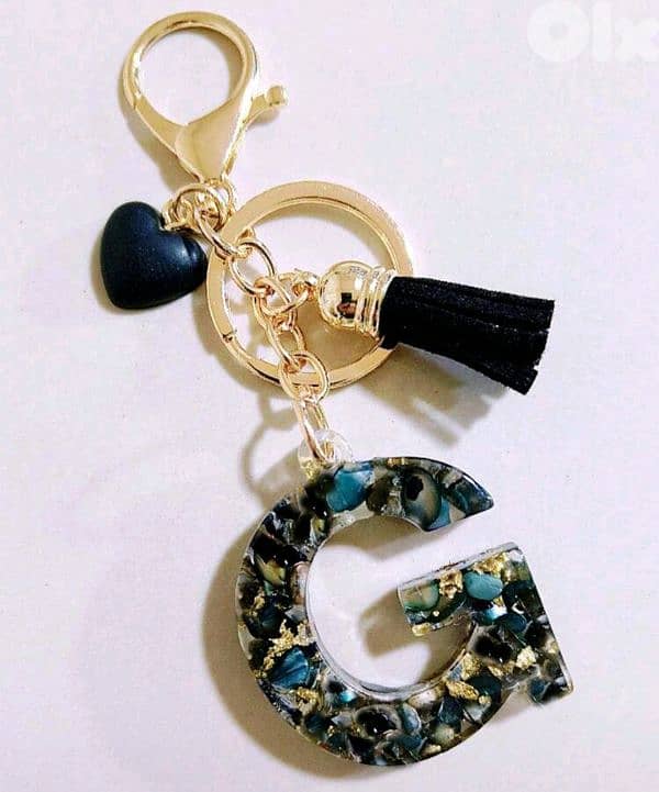 New Cute Heart Letter Keychain Gift For Teacher's Day (4 Colors) 14