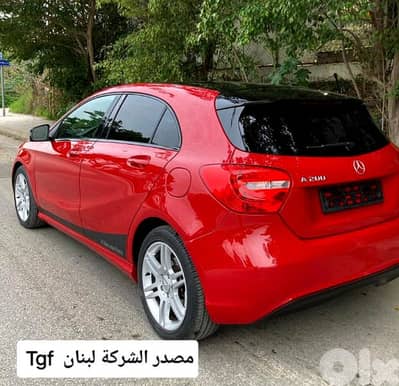 Mercedes-Benz A 200 model 2013 Tgf   مصدر الشركة لبنان