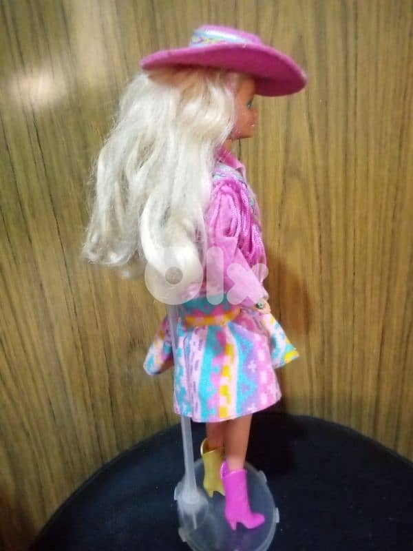 WESTERN FUN/SUNCHARM Barbie rare Mattel1989 great doll+her own clothes 4