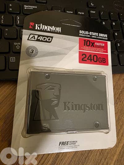 SSD KINGSTON 256 GB SEALED WARRANTY 1 YEAR