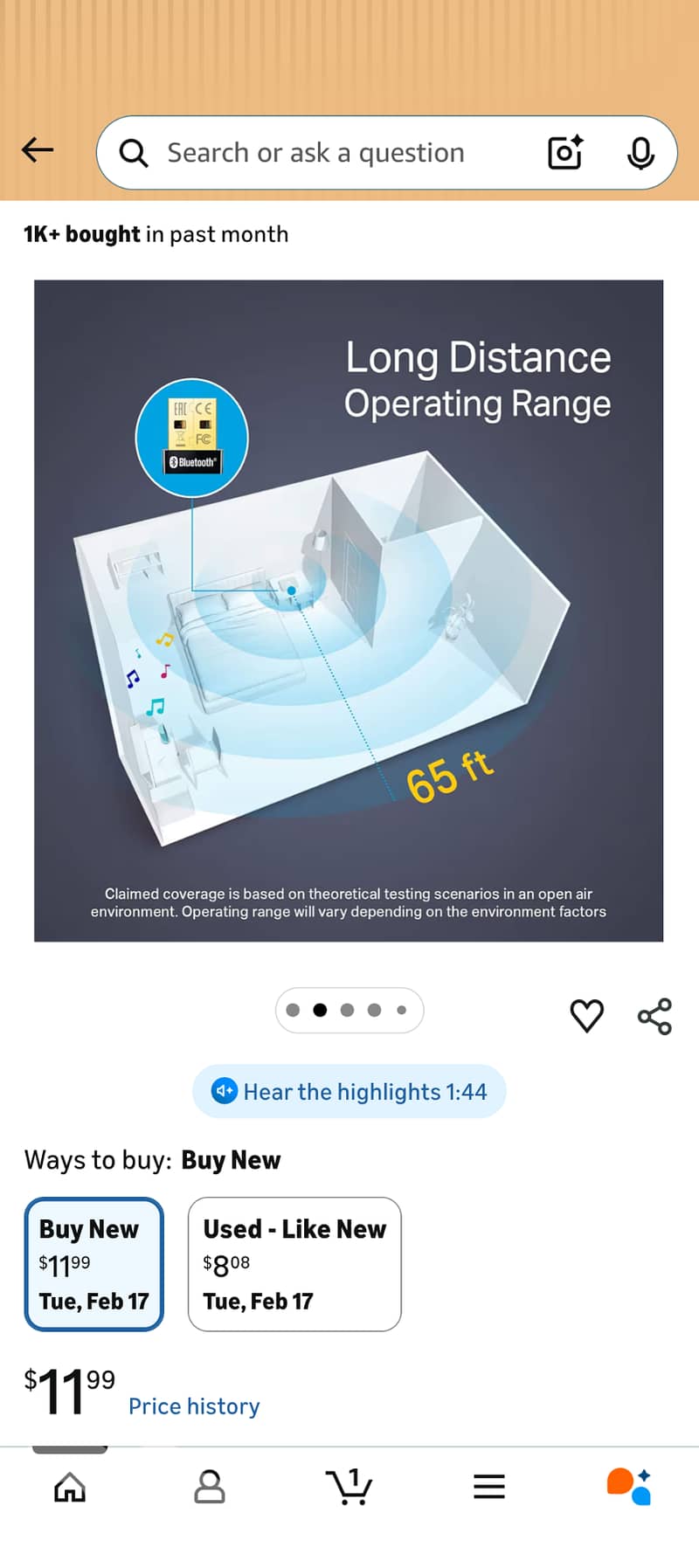 Tp link Bluetooth 4.0 Nano USB Adapter - UB400 6