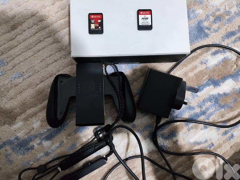 Switch Oled with games 1