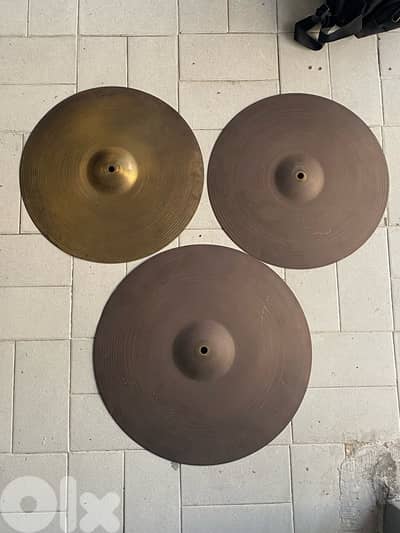 cymbals used need cleaning