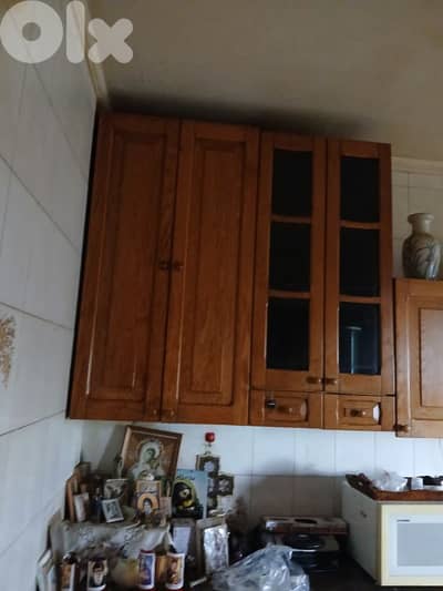 خزانتين مطبخ درف سنديان