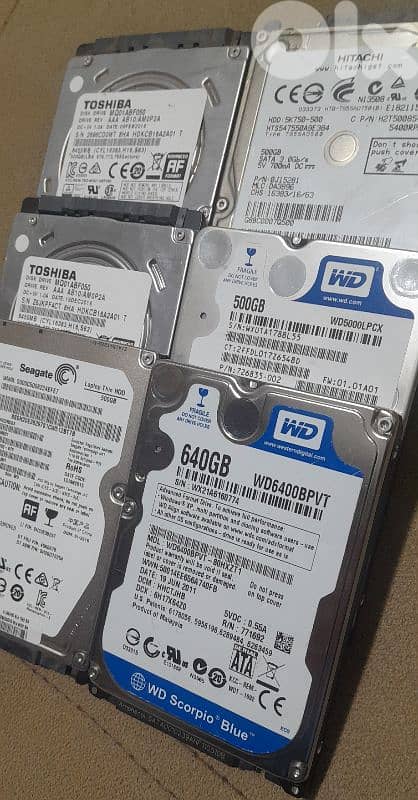 6 hdd 2.5" 1