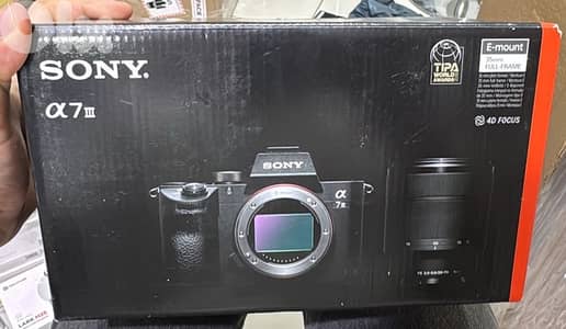 Sony Camera A7 III Fe 28-70mm F3.5-5.6 OSS lens