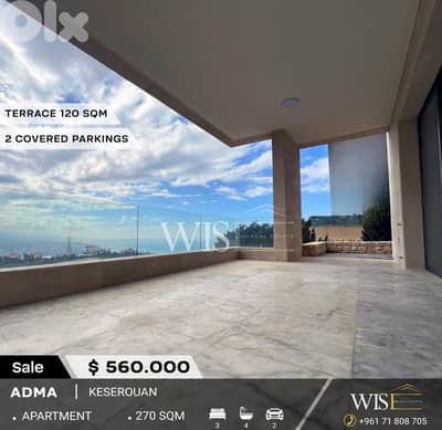Stunning 270 SQM Apartment for SALE in Adma!