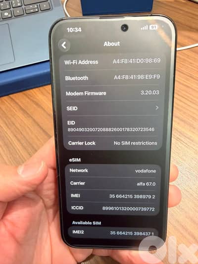 PRO 15 SPACE GRAY - CONDITION : EXCELLENT (NEW)