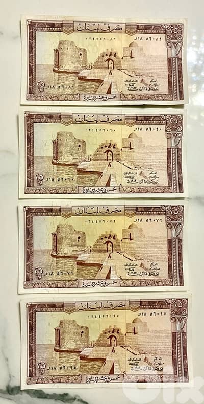 lebanese paper money