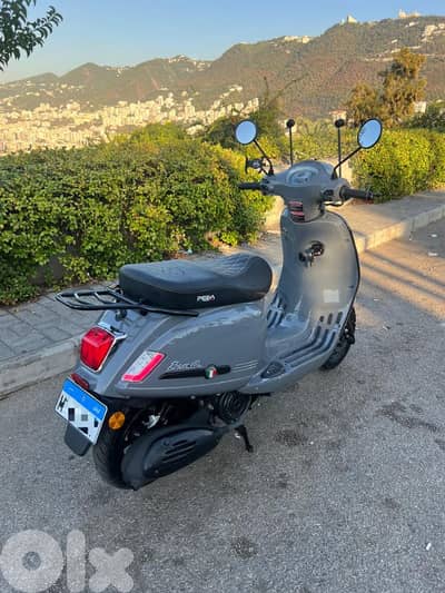Moto PEDA Bravo nardo grey like new 3500 KM only (inkad)