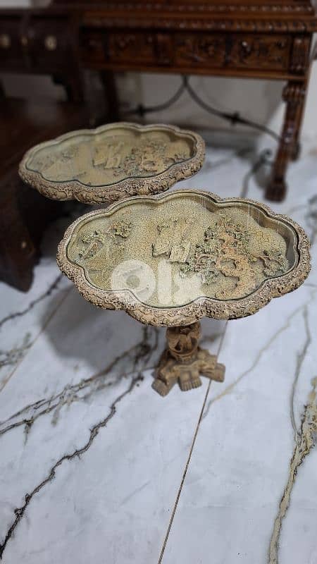 Rare 19th-Century Carved Masterpieces - Pair 8