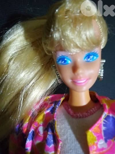 ROLLERBLADE Barbie Mattel91 Rare vintage +own Roller shoes great doll