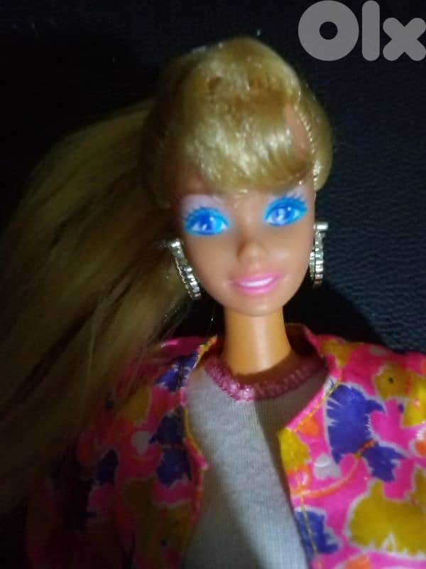 ROLLERBLADE Barbie Mattel91 Rare vintage +own Roller shoes great doll 6