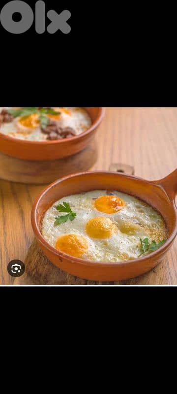 مقلى بيض فخار حرارية