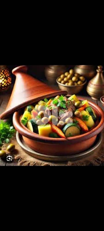 طاجن فخار حراري فاخر