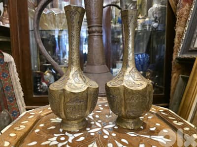 جوز مزهريات أنتيك – Cairoware / Mamluk Revival