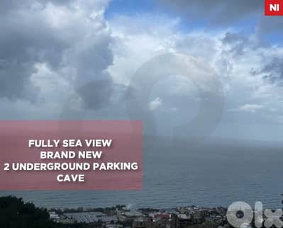 sea view, balcony, parking, terrace, jbeil, halat/ حالات  REF#NI132712