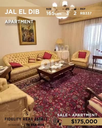Apartment for sale in Jal El Dib RB337 شقة للبيع في جل الديب