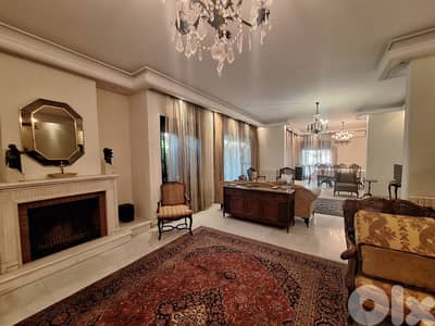 FULLY FURNISHED DUPLEX FOR RENT IN RABIEH PRIME WITH GARDEN, (RAR-125)