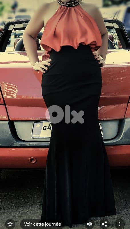 red and black dress 1