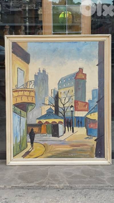 لوحة رسم زيتي اوروبية