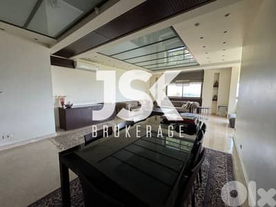 L15653 - Spacious Furnished Apartment for Sale In Baabda