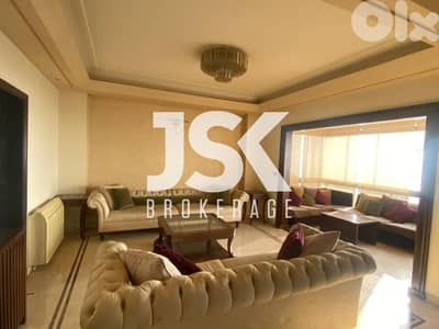 L15470 - Furnished Apartment for Rent In Mazraat Yachouh