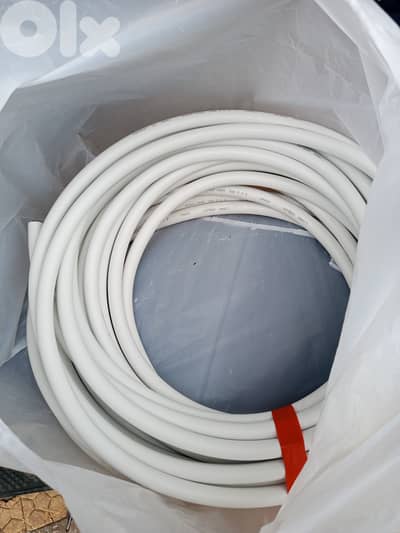 white cable
