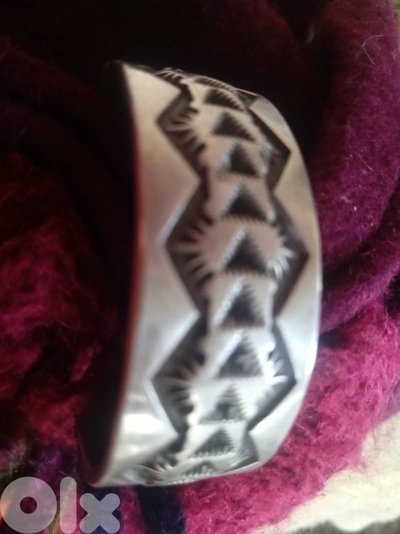 Vintage Sterling Silver Navajo 2