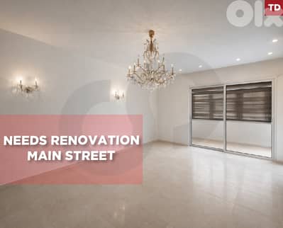 3 balconies, private parking,Elevator, Mar Elias/مار الياسREF#TD132776