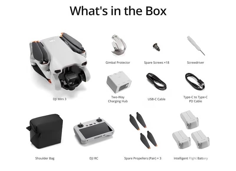 DJI Mini 3 Fly More Combo (DJI RC) 6