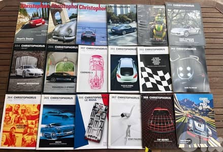 Porsche christophorus magazines