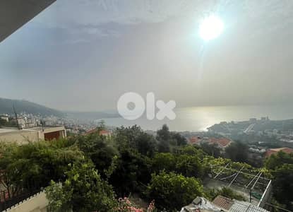 840 SQM Land with Old House in Ghazir with a Panoramic Sea View
