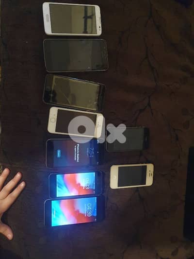 7 iphones for sell
