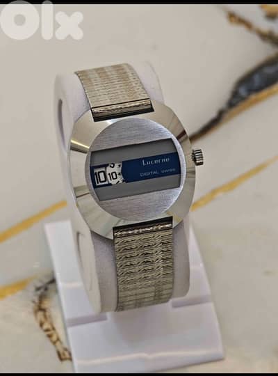 Lucerne Digital Swiss watch