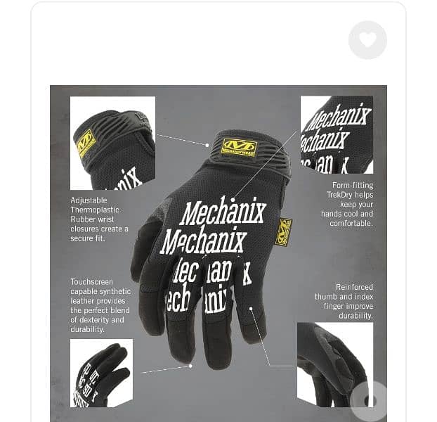 mechanix wear original gloves 5