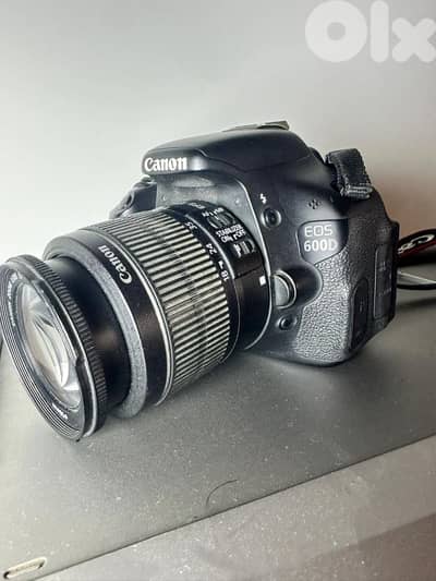 DIGITAL CANON CAMERA EOS 600D with cannon zoom lens Ef-S 18-55mm