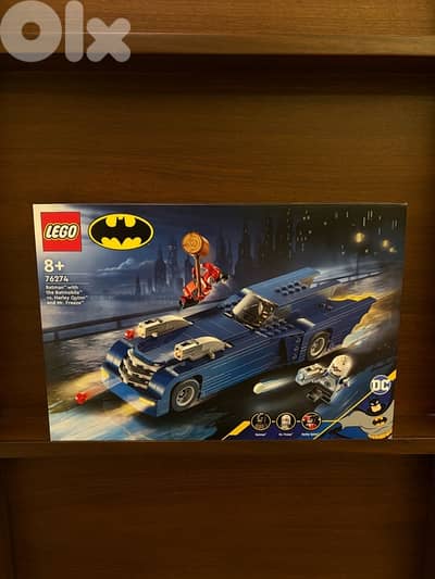 LEGO The Animated Series Batmobile vs Harley Quinn and Mr. Freeze