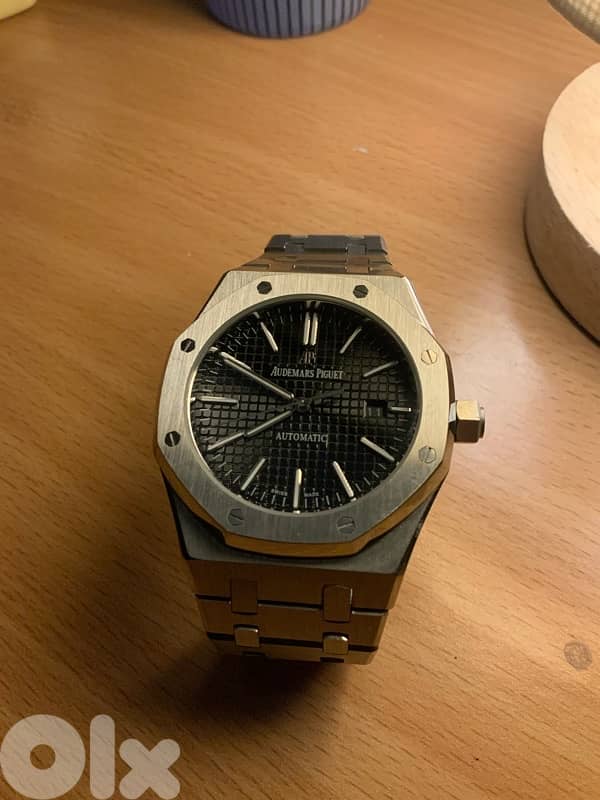 audemars piguet 41mm black dial swiss machine 3