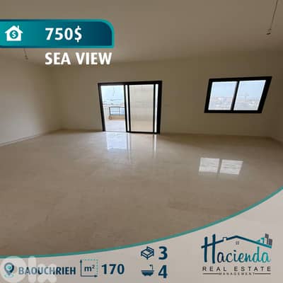 Apartment For Rent In Baouchrieh