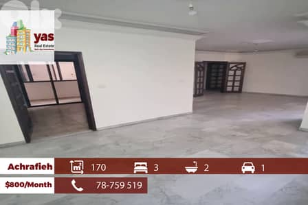 Achrafieh 170m2 | Rent | Prime Location | Well Lighted | WI