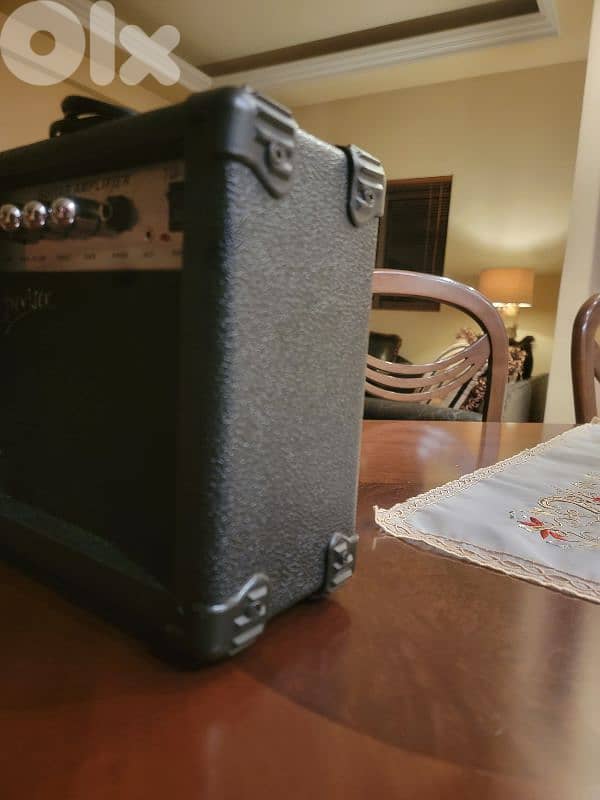 Guitar amplifier + guitar cable 1