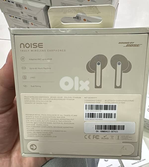 Bose Noise Master Buds Titanium 1