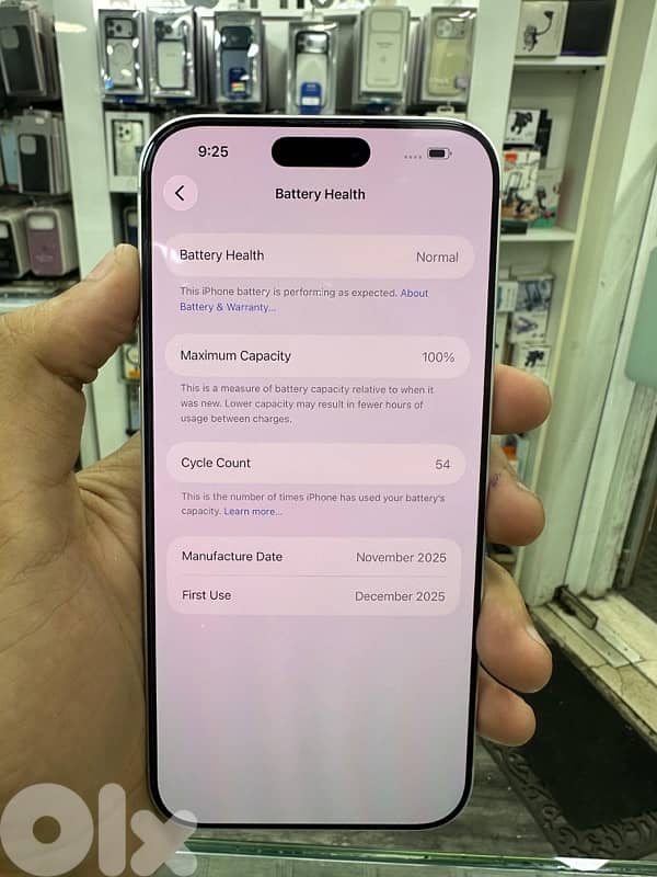 17 pro max 256g 1 sim silver like new 3