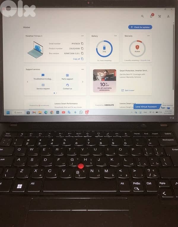 Lenovo ThinkPad T14 Gen 3 i7 12th Gen 32GB RAM 1TB NVMe Touch Screen 2