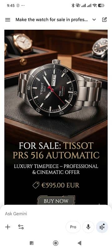 Tissot Prs 516 Automatic 5